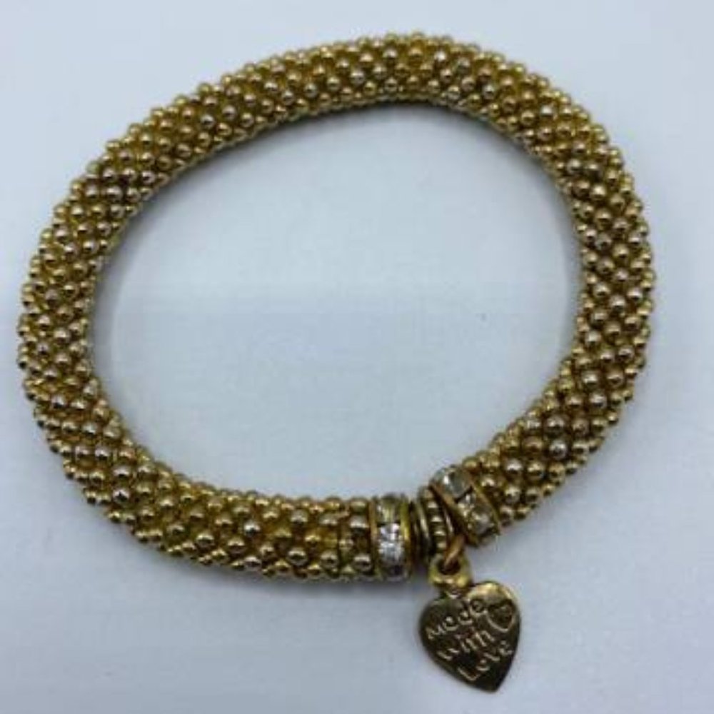 Gold Tone Effervescence Style Bracelet